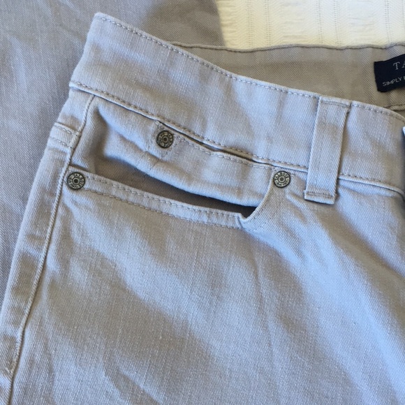 Talbots Simply Flattering 5-Pocket Gray Jeggings Size 8 - Picture 6 of 9